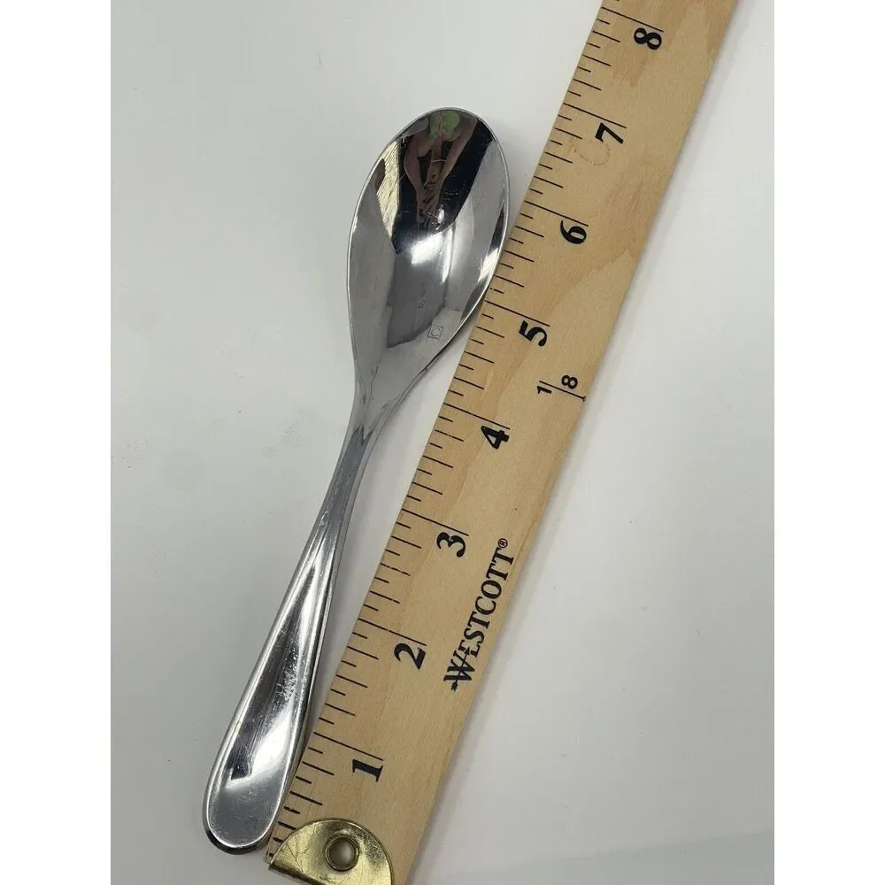 Cuisinart Elite Maree Stainless Glossy Teaspoons 6.5” Set Of 6